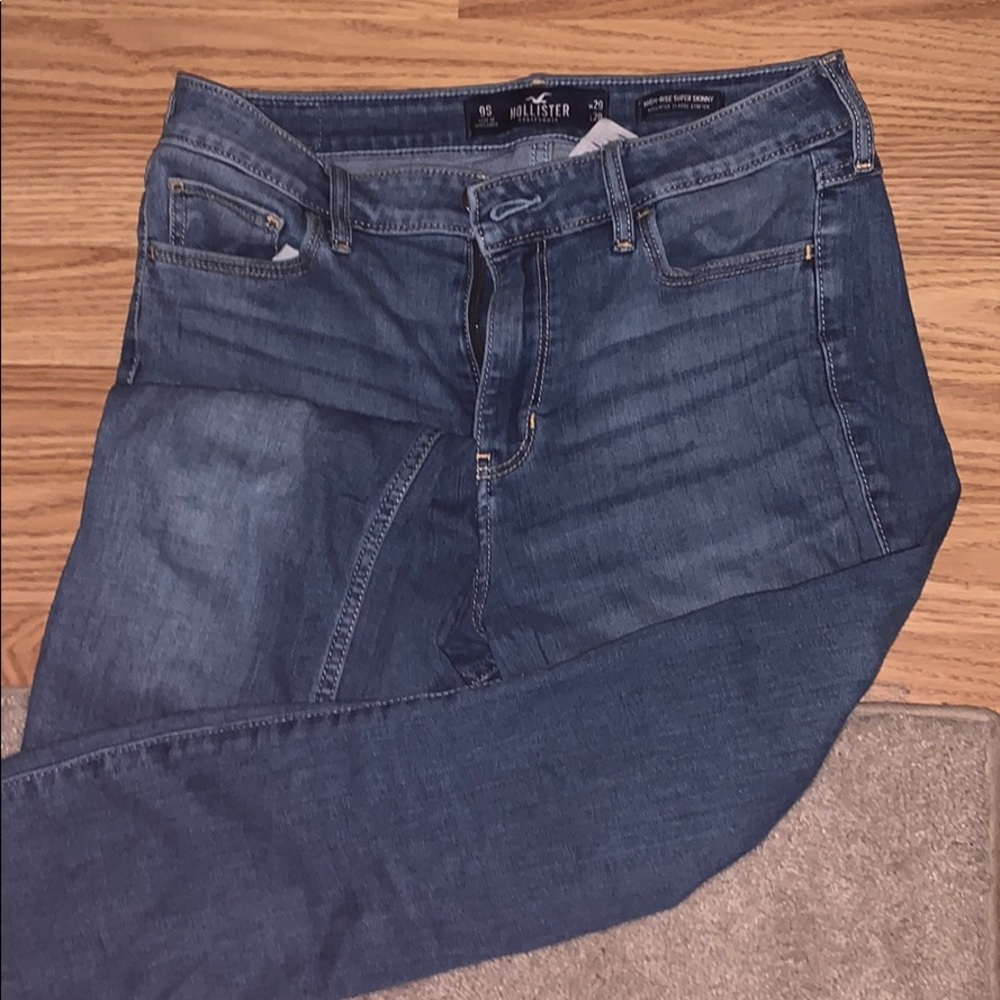 Hollister Denim high rise skinny jeans